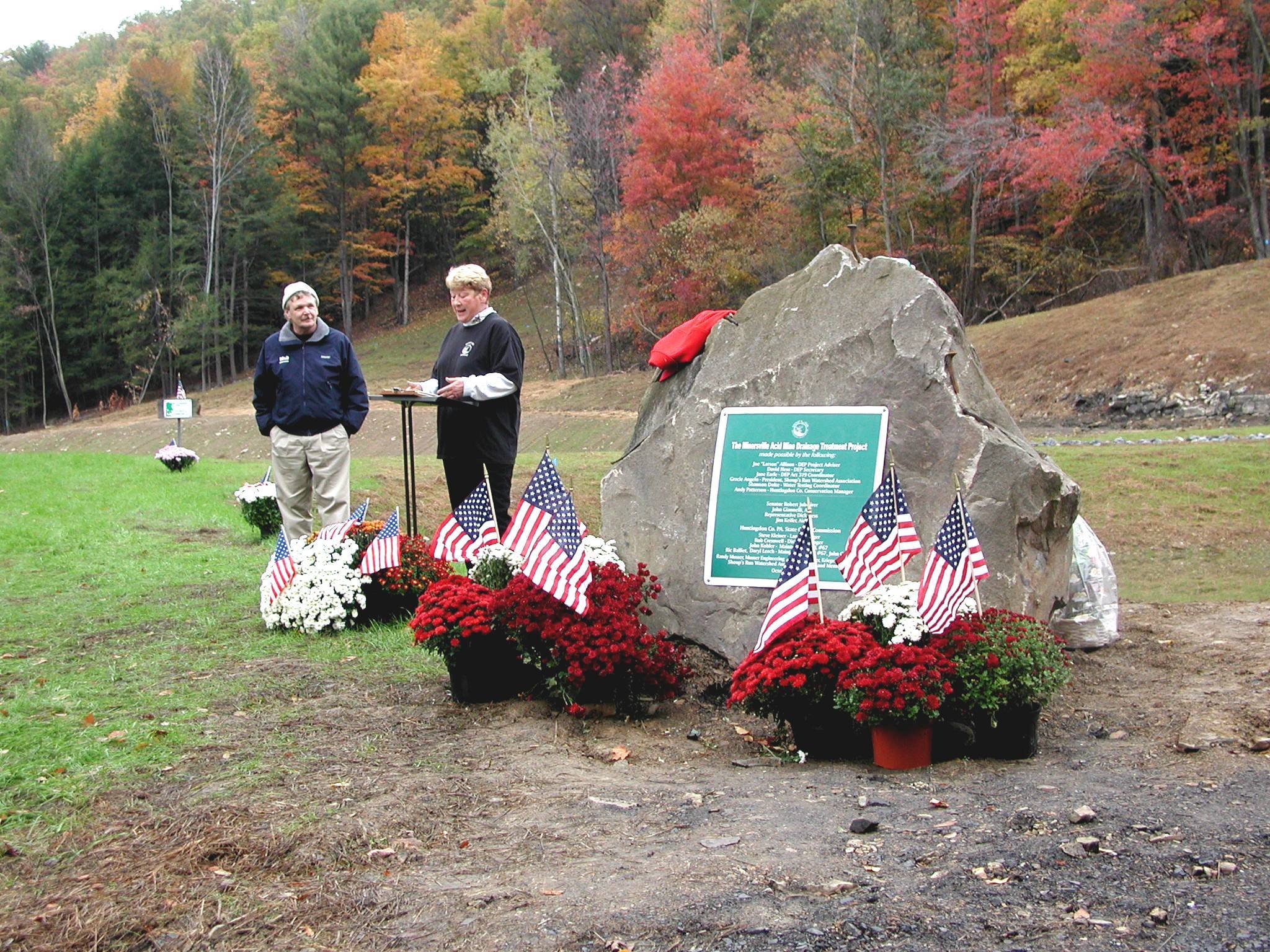Minersville Project Dedication Minersville Project Dedication